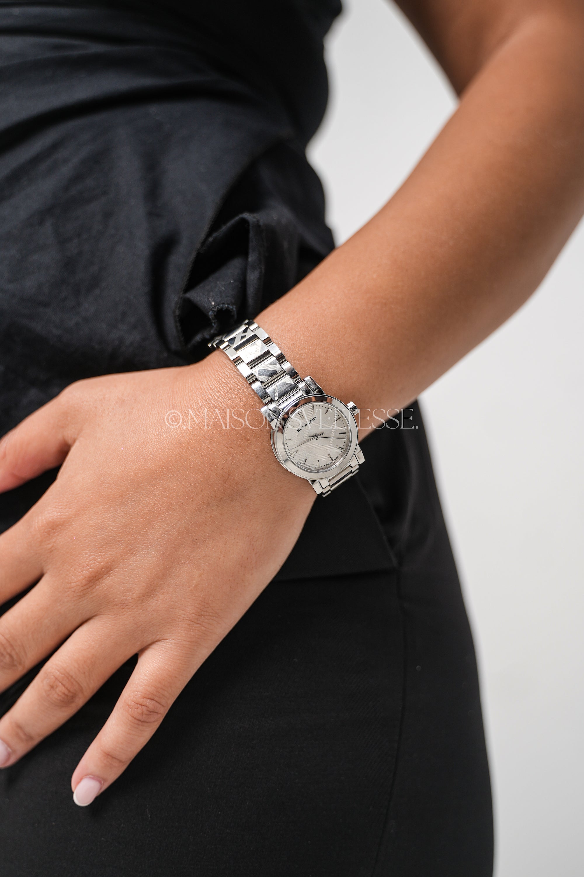 Burberry The City Silver