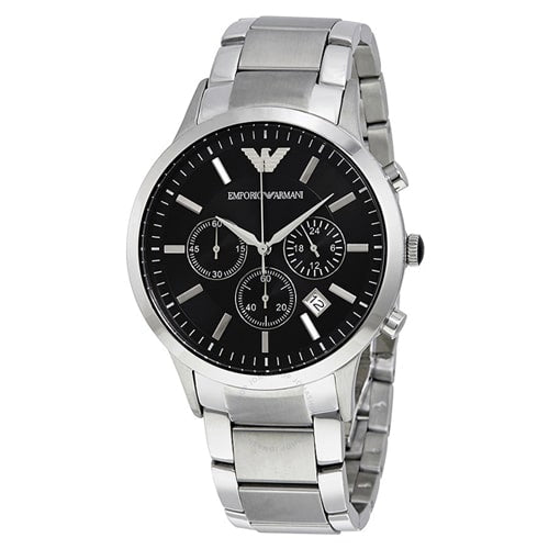 AR2434 Emporio Armani Renato Silver Men