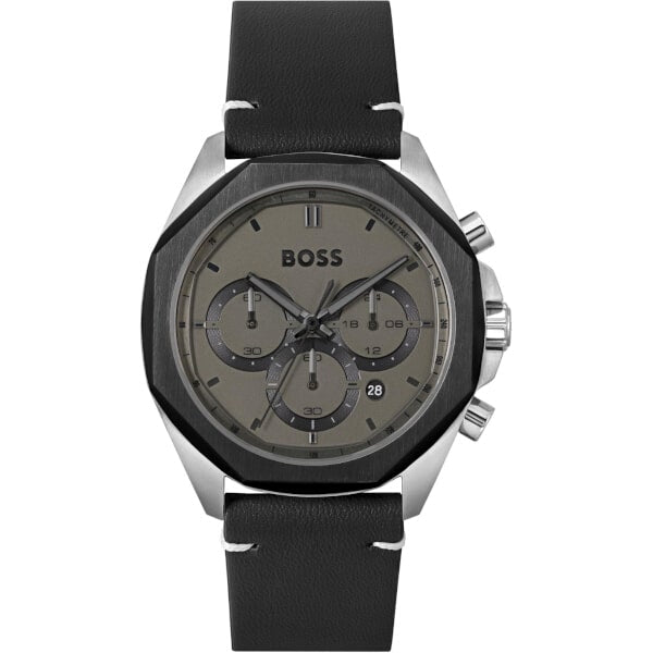 Hugo Boss Cloud Black Leather