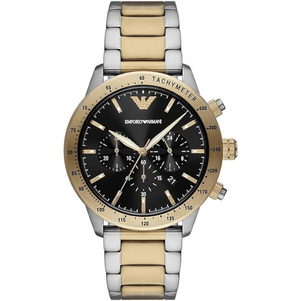 Emporio Armani Mario Chronographe Bicolore