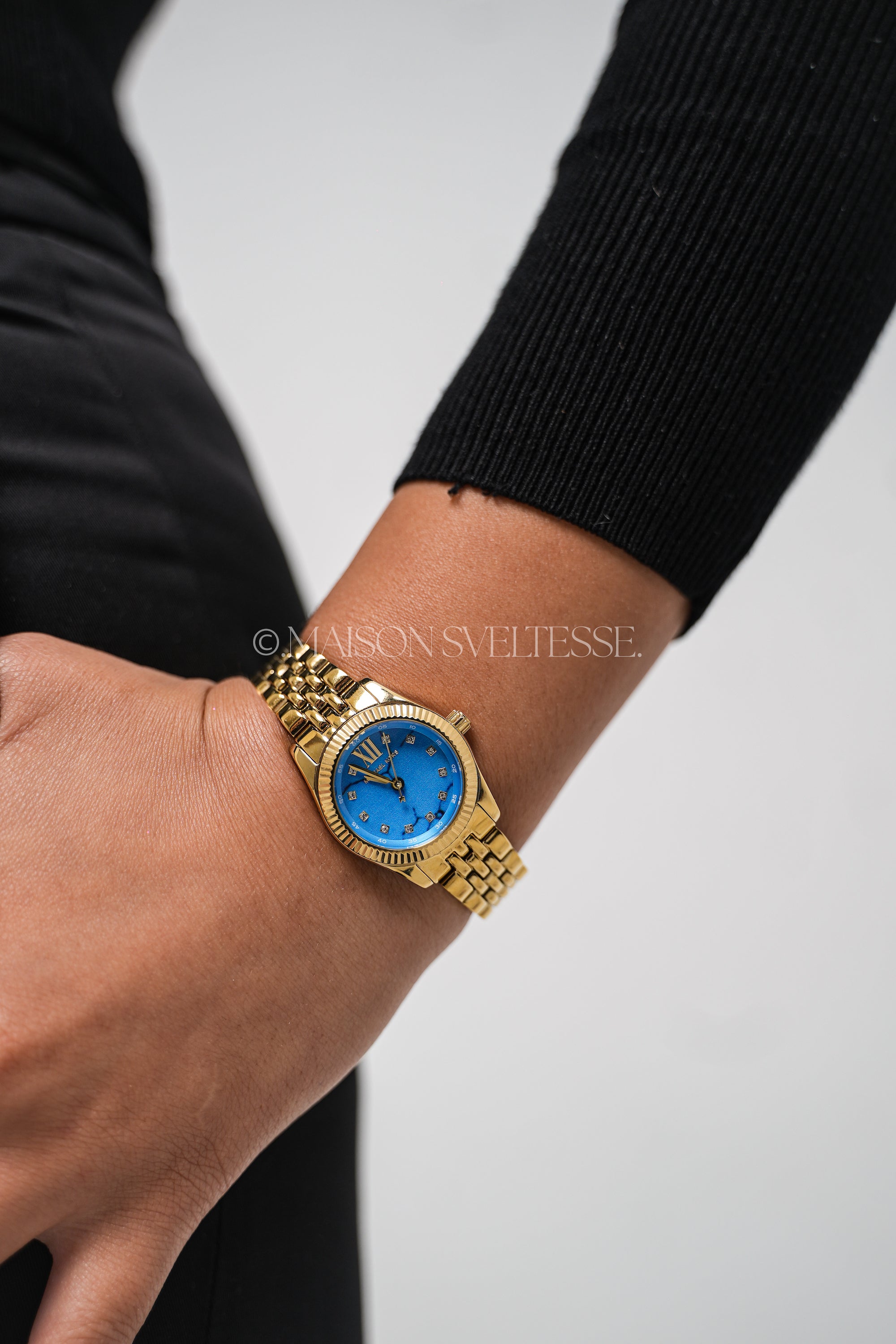 Montre Michael Kors Petite Lexington Bleu Tiffany femme, Maison Sveltesse