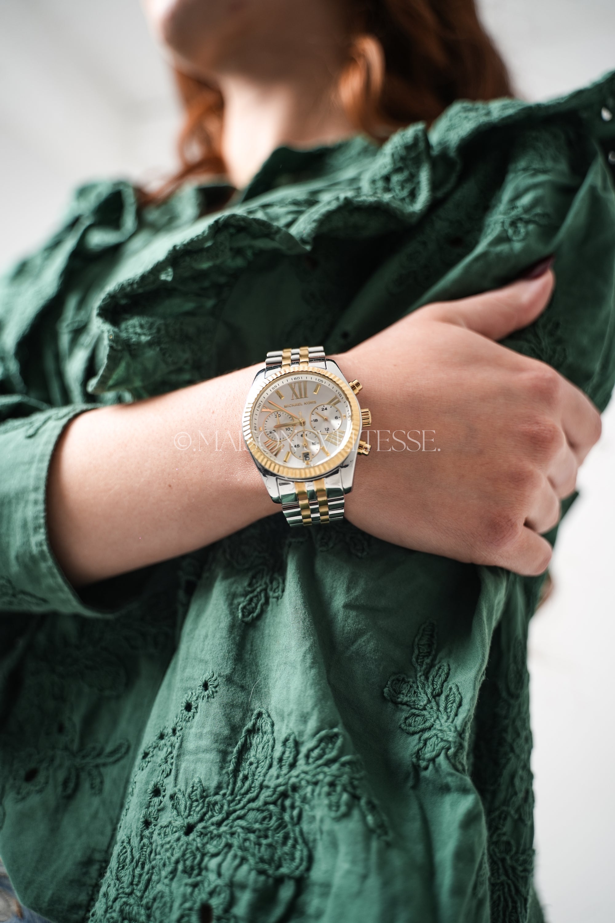 Michael Kors Lexington Bicolore Femme