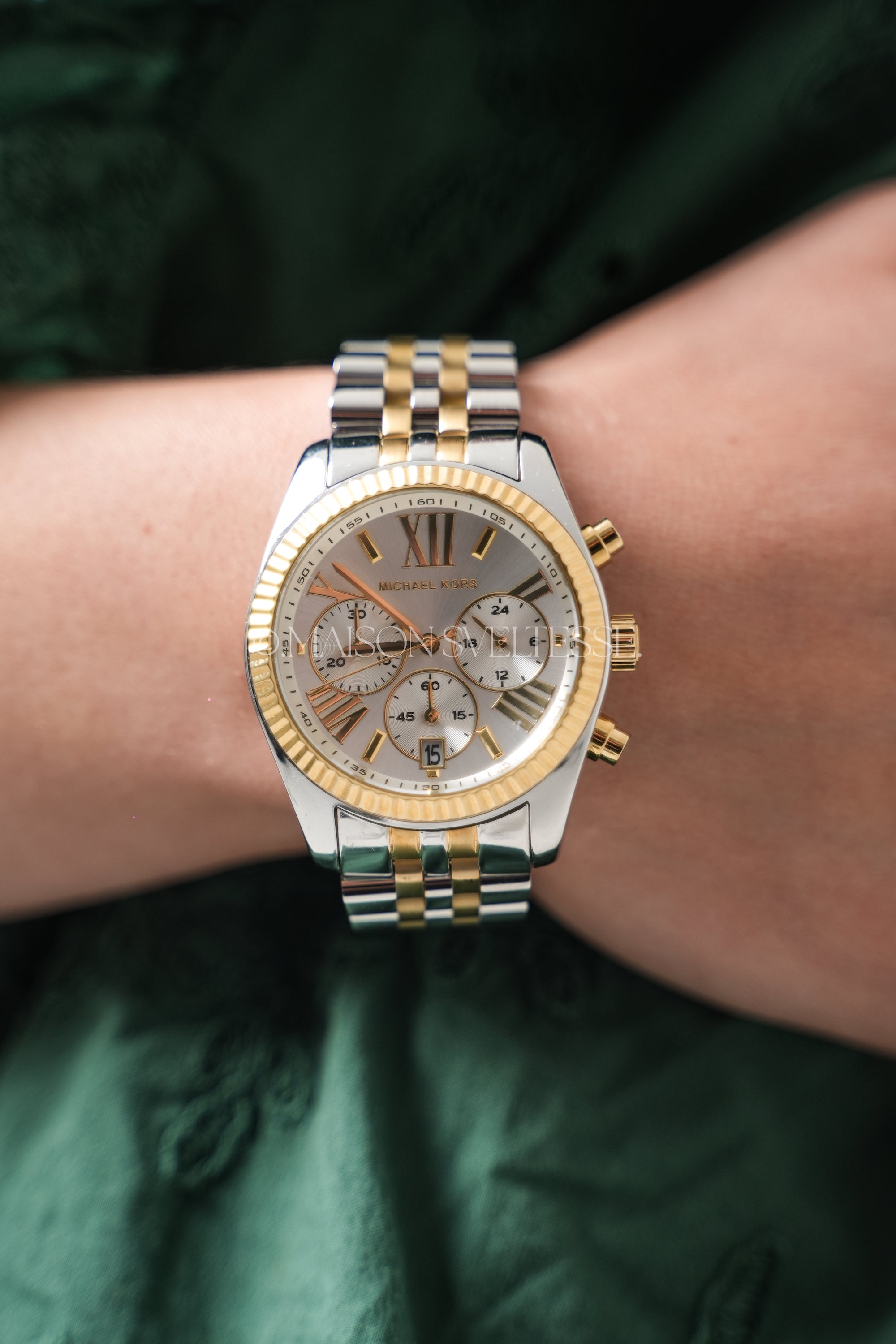 Michael Kors Lexington Bicolore Femme