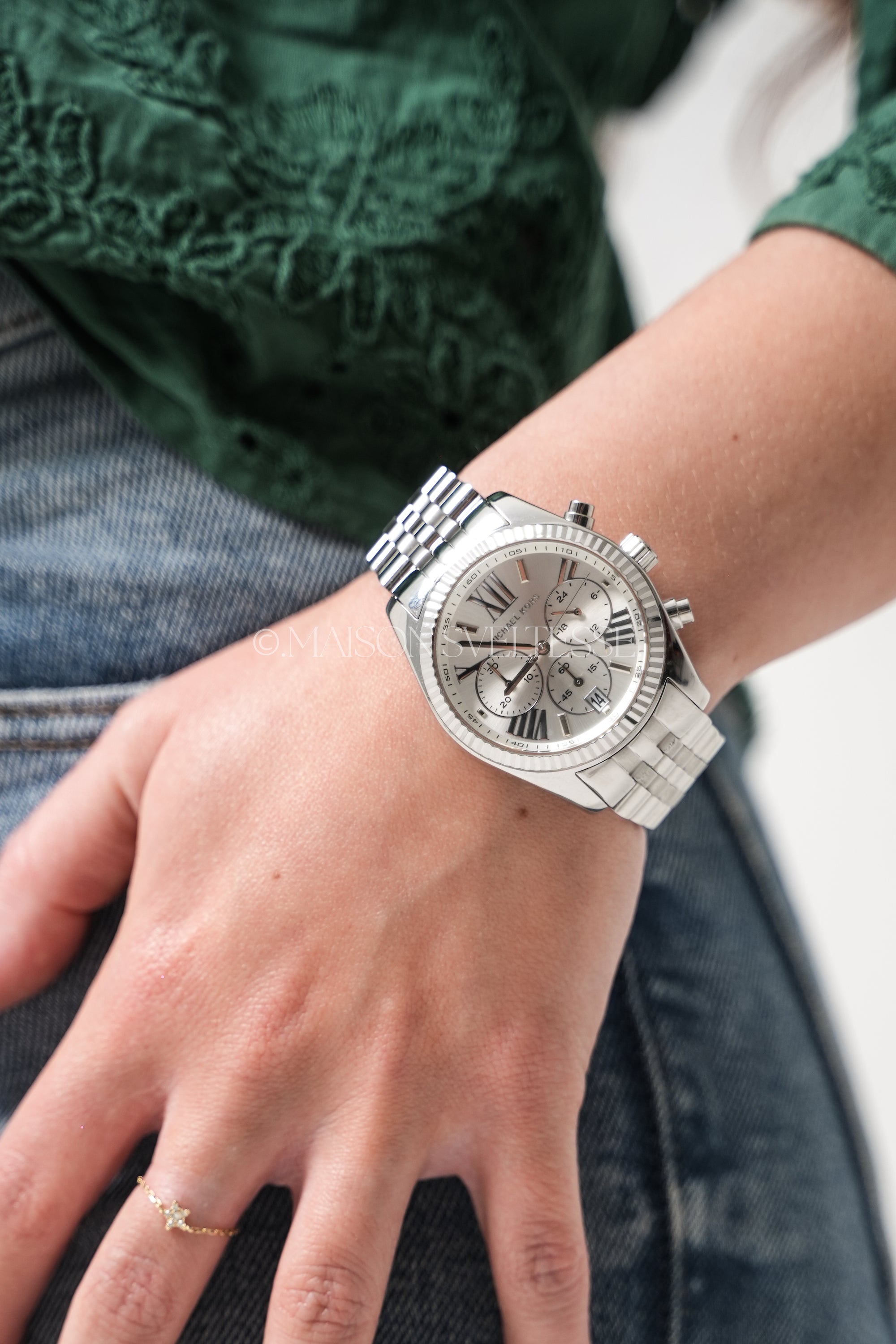 Michael Kors Lexington Zilver Dames