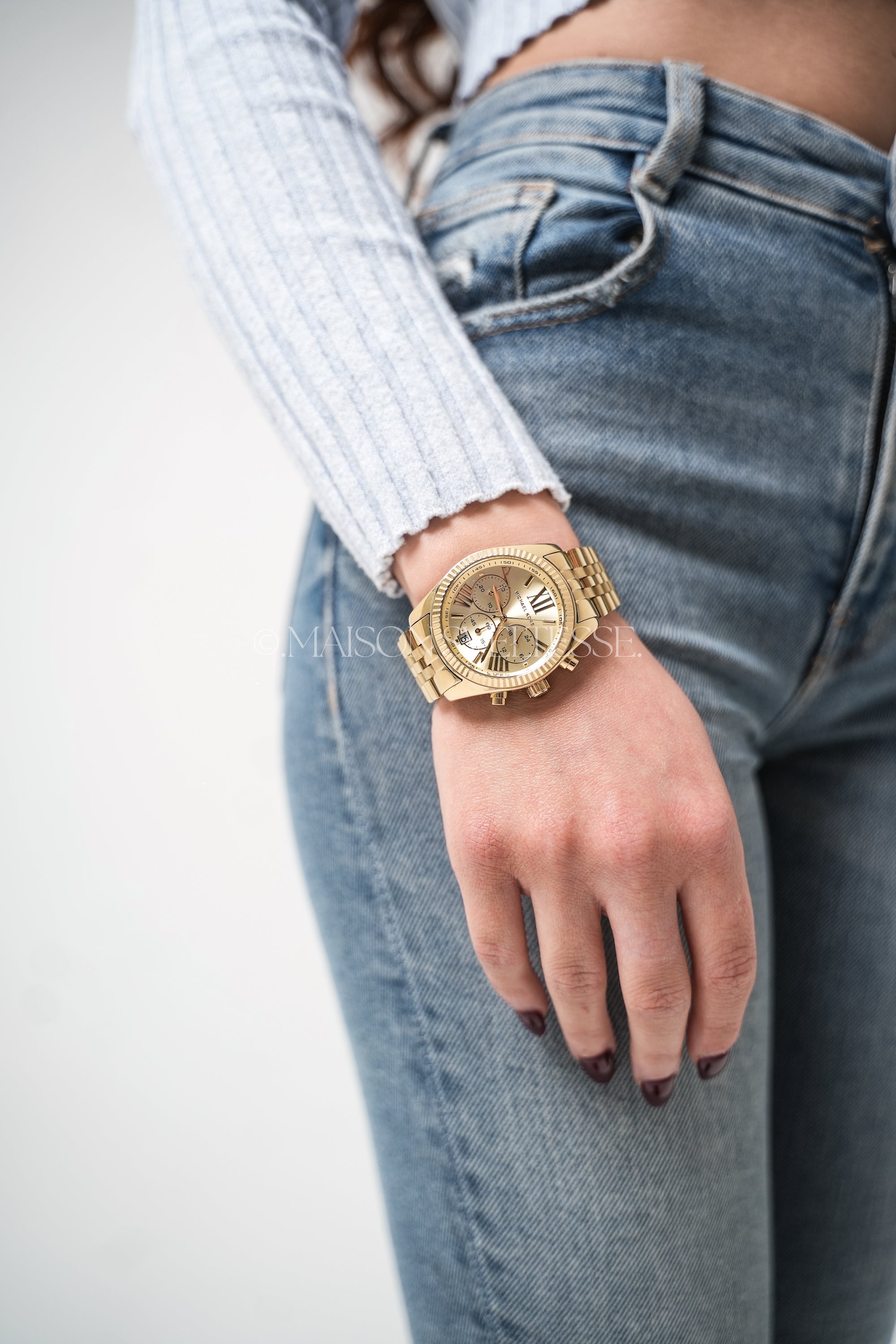 Michael Kors Lexington Goud