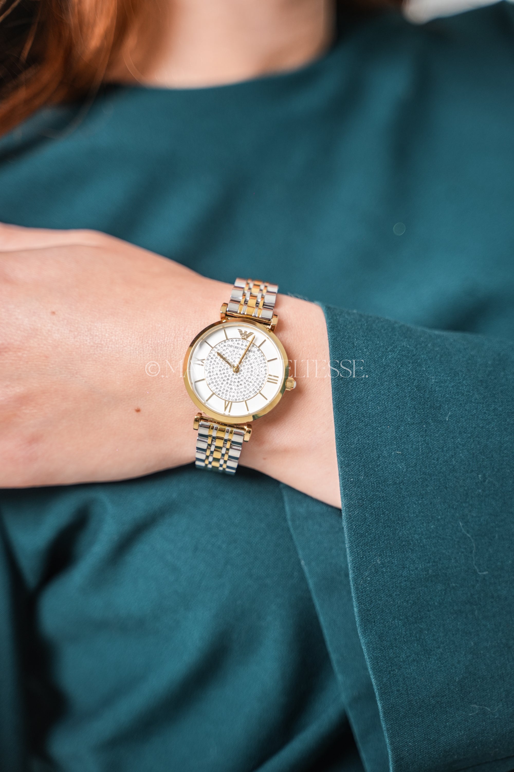 Emporio Armani Classic Bicolore Gold