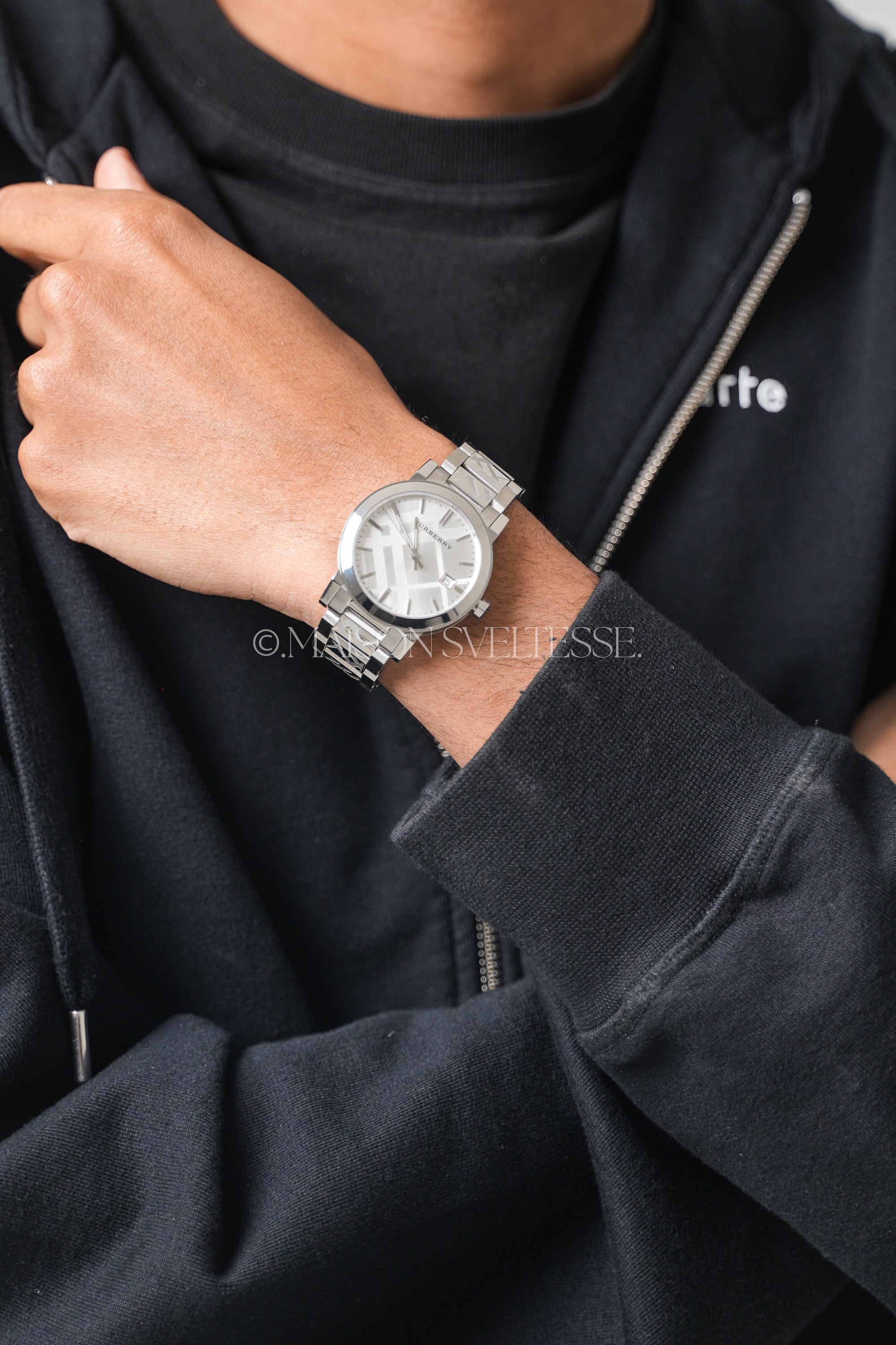 Burberry The City Silver