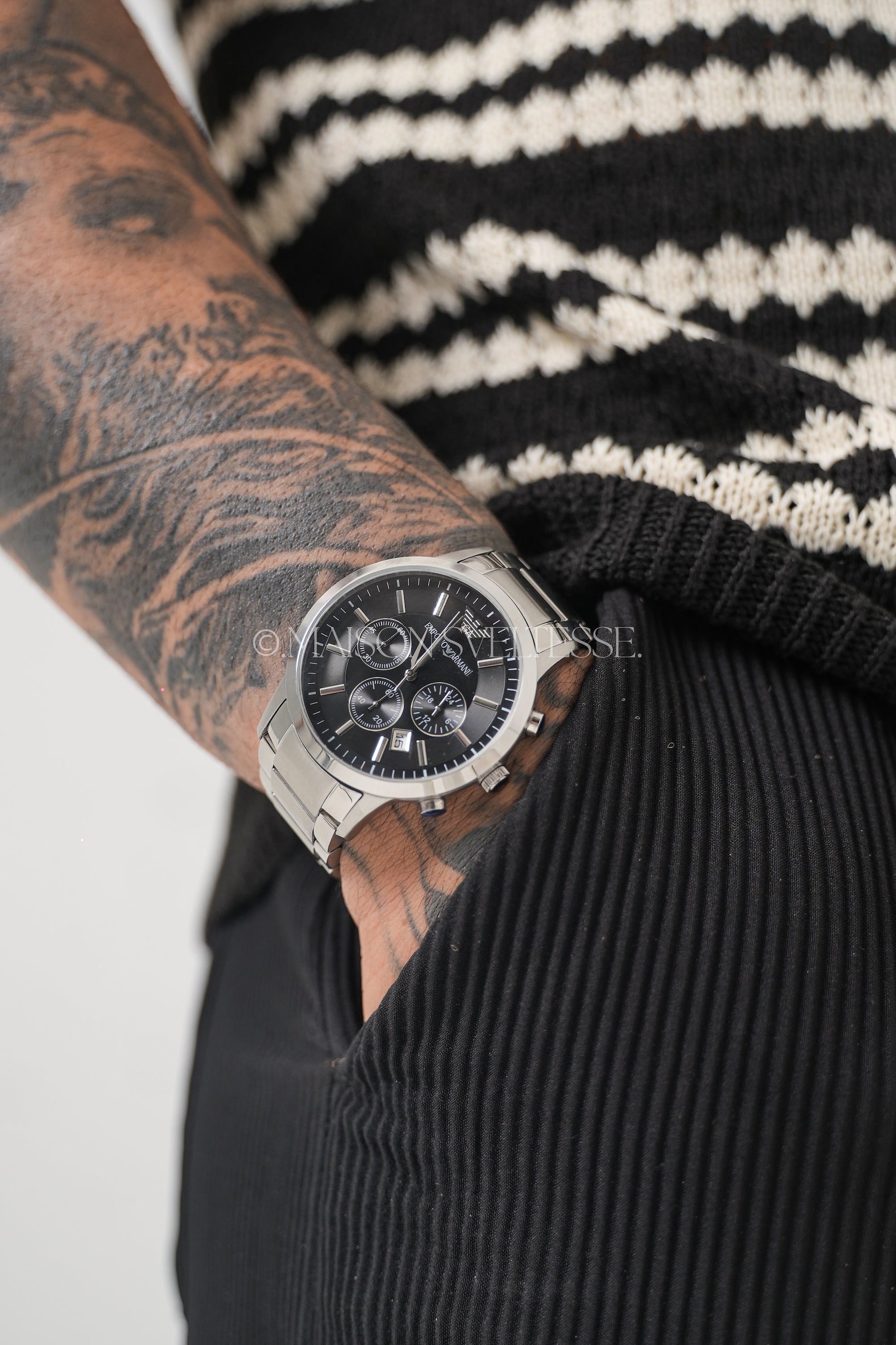 Emporio Armani Renato Silver