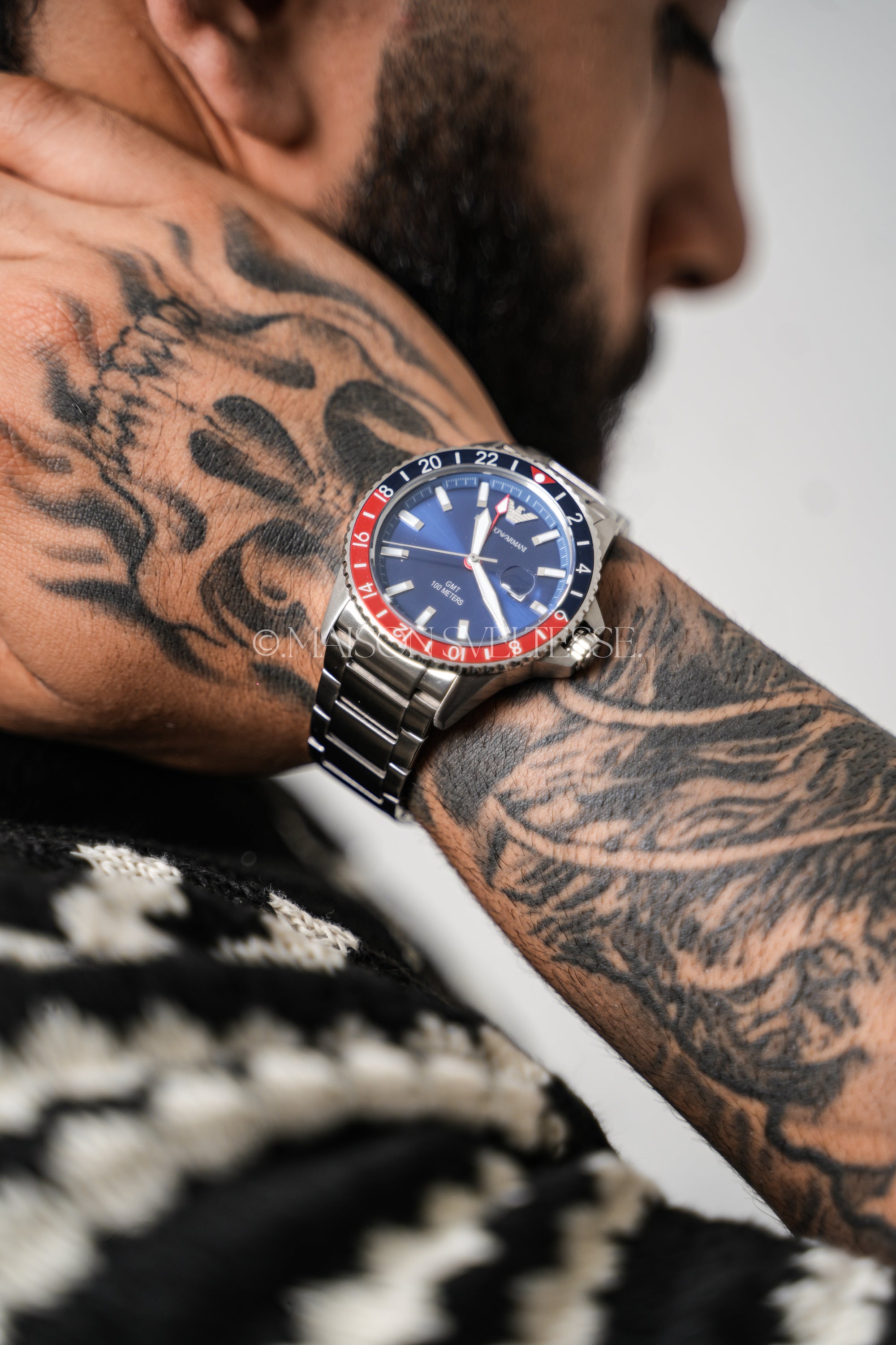 Emporio Armani Cosmograph Pepsi