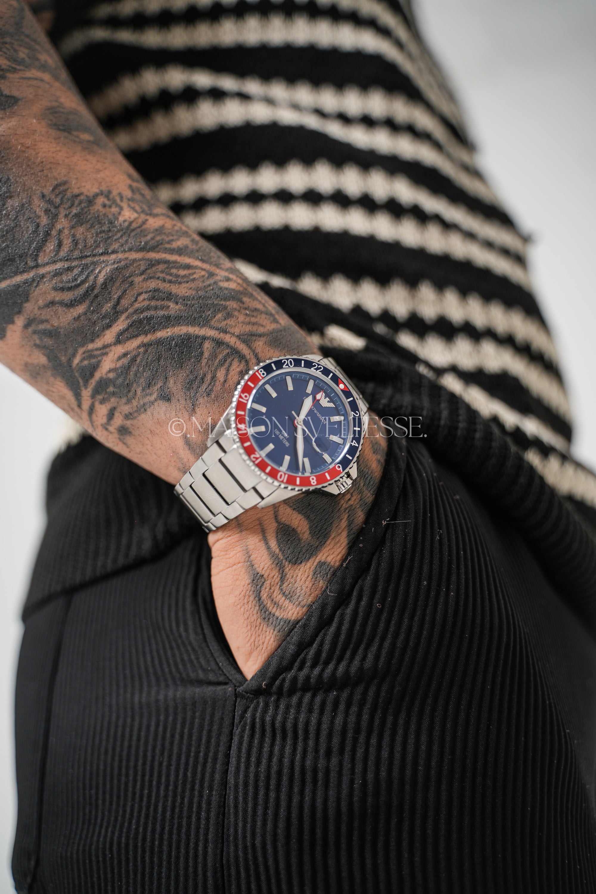 Emporio Armani Cosmograph Pepsi
