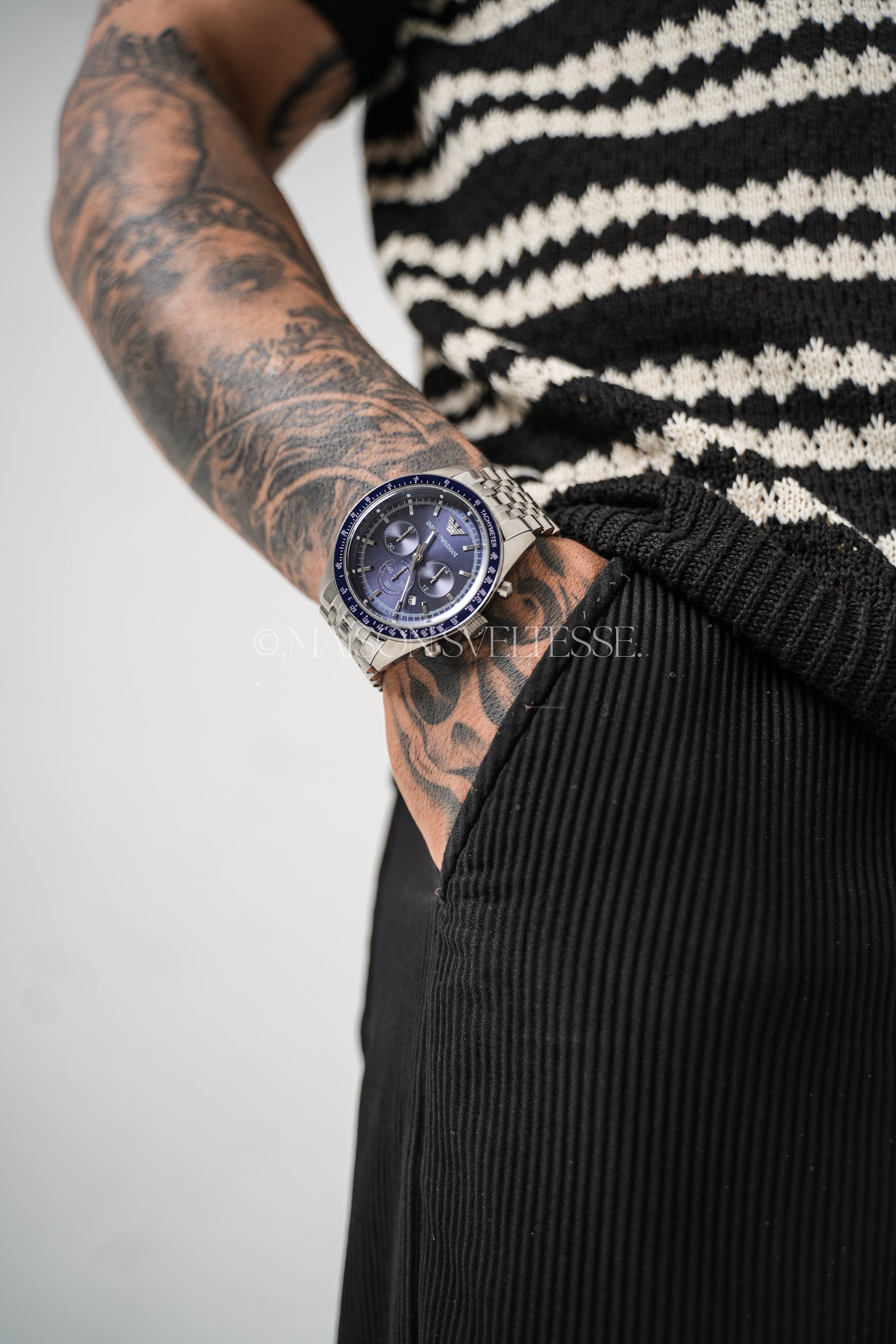 Emporio Armani Sportivo Blue Dial Homme