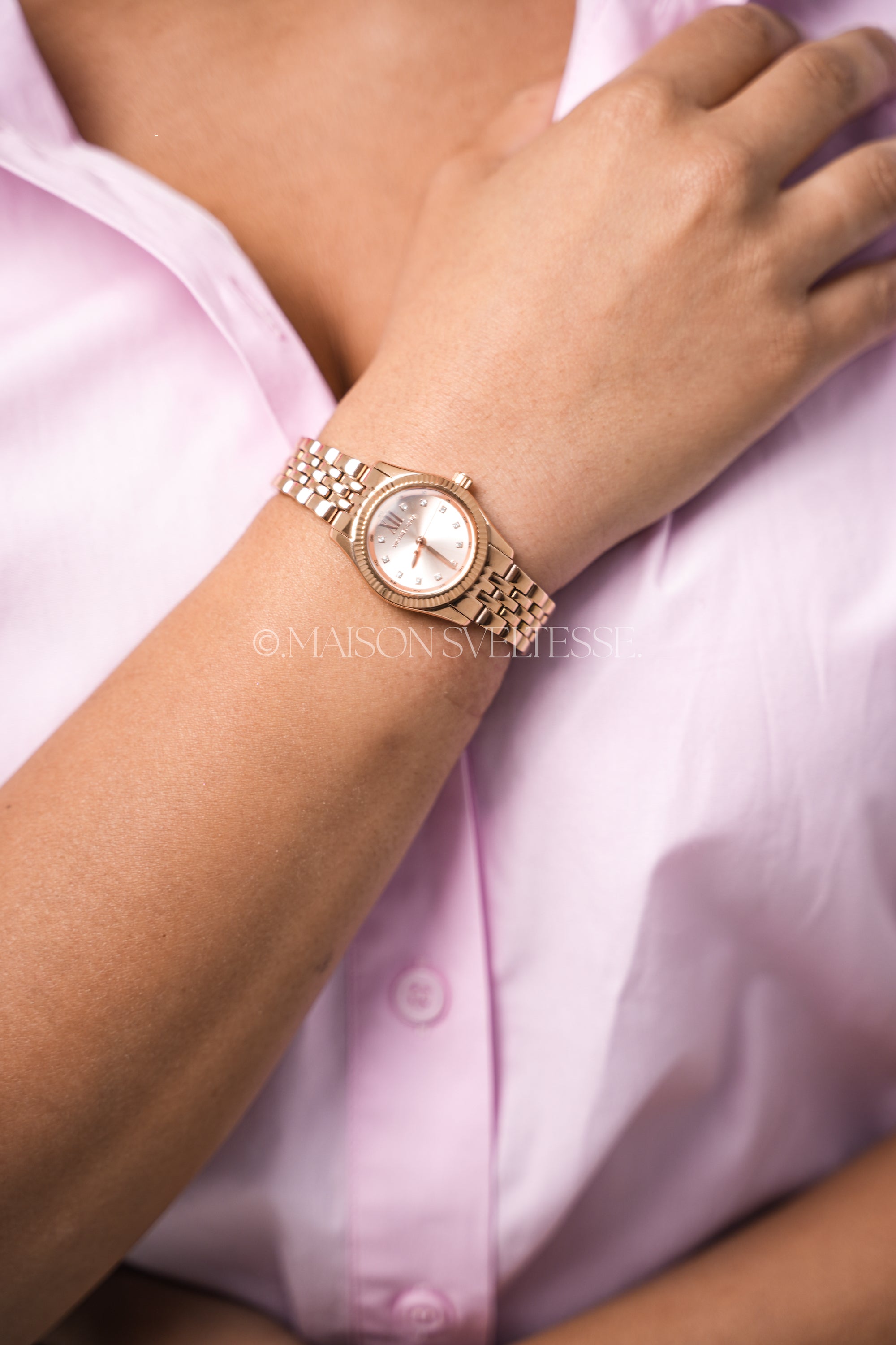 Montre Michael Kors Petite Lexington Rosegold femme, Maison Sveltesse