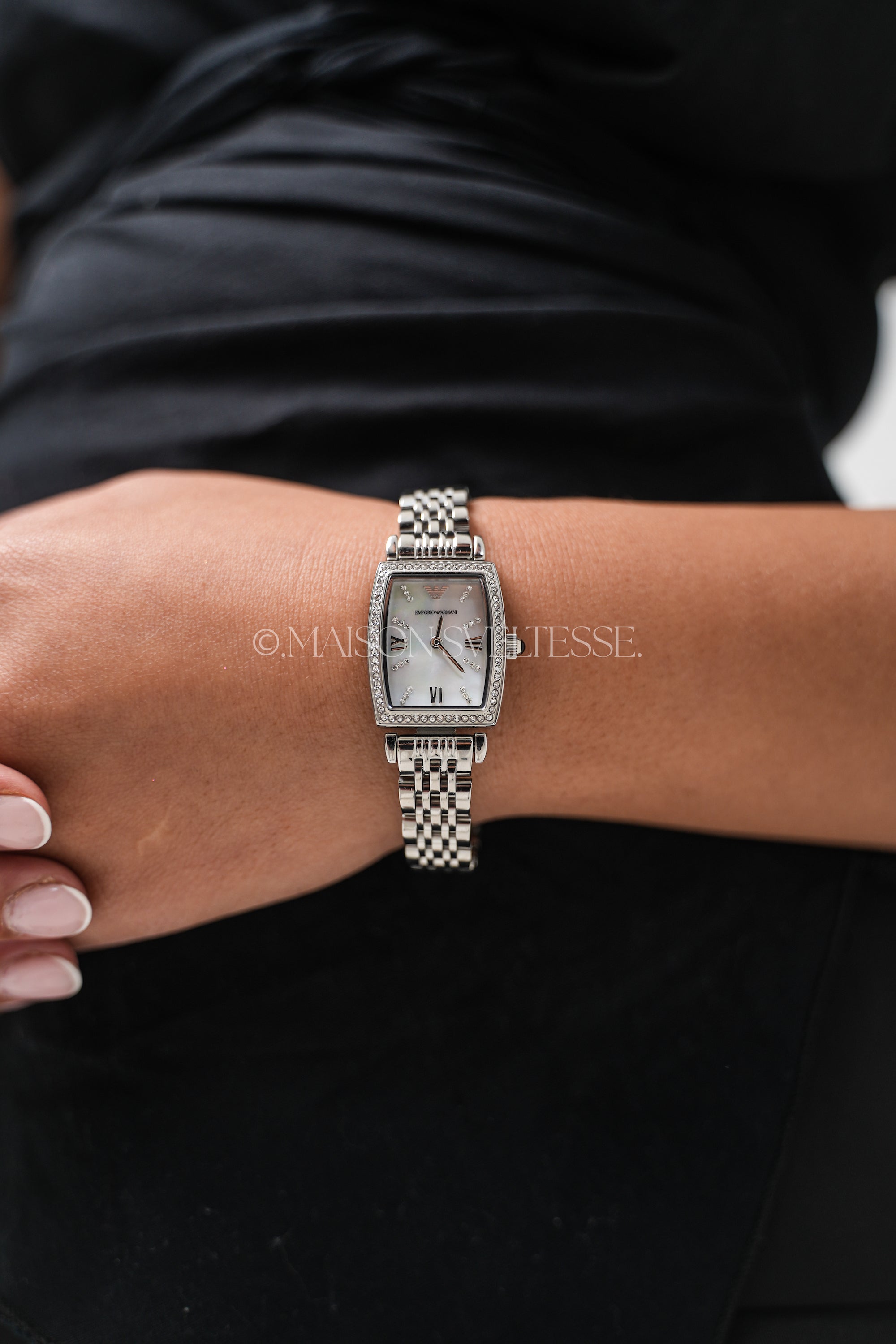 Emporio Armani Diamond Silver