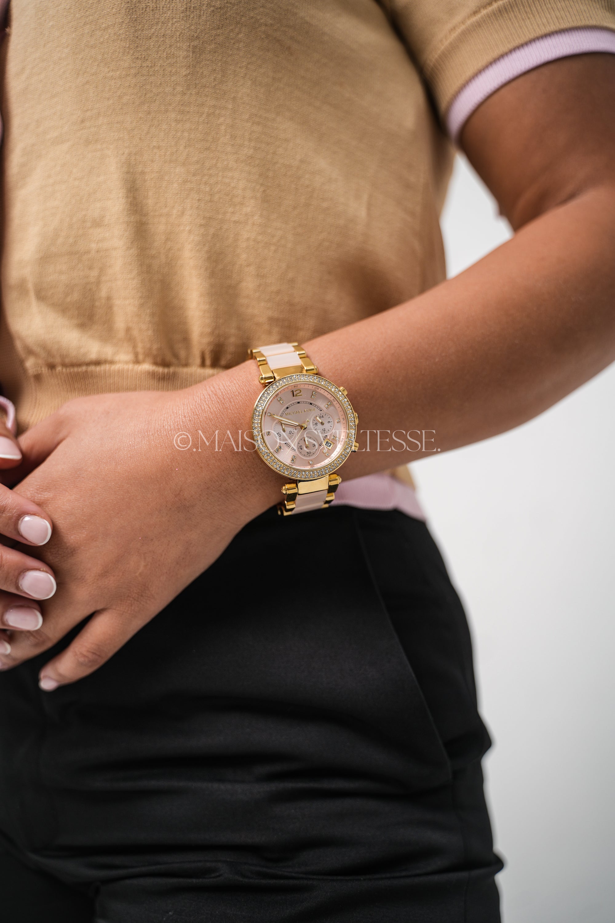 MK6326 Michael Kors Parker Champagne Woman