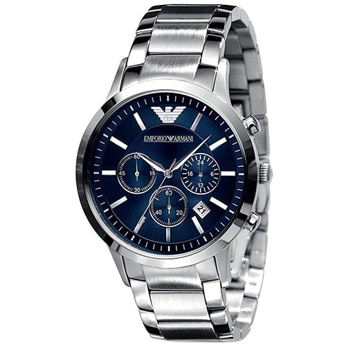 Emporio Armani Renato Blue Dial Homme