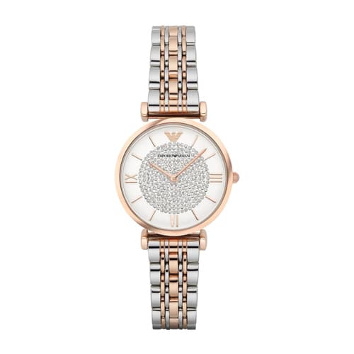 Emporio Armani Classic Bicolore Rose Femme