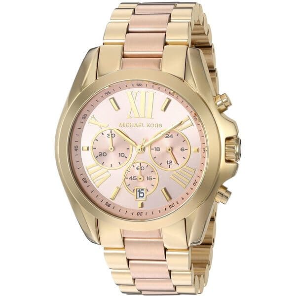 Michael Kors Bradshaw Bicolore Rose Femme