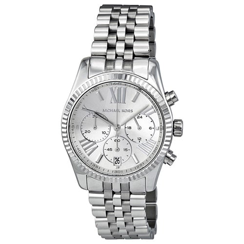 Michael Kors Lexington Silver Femme