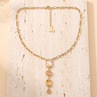Collier Solstice Ambre
